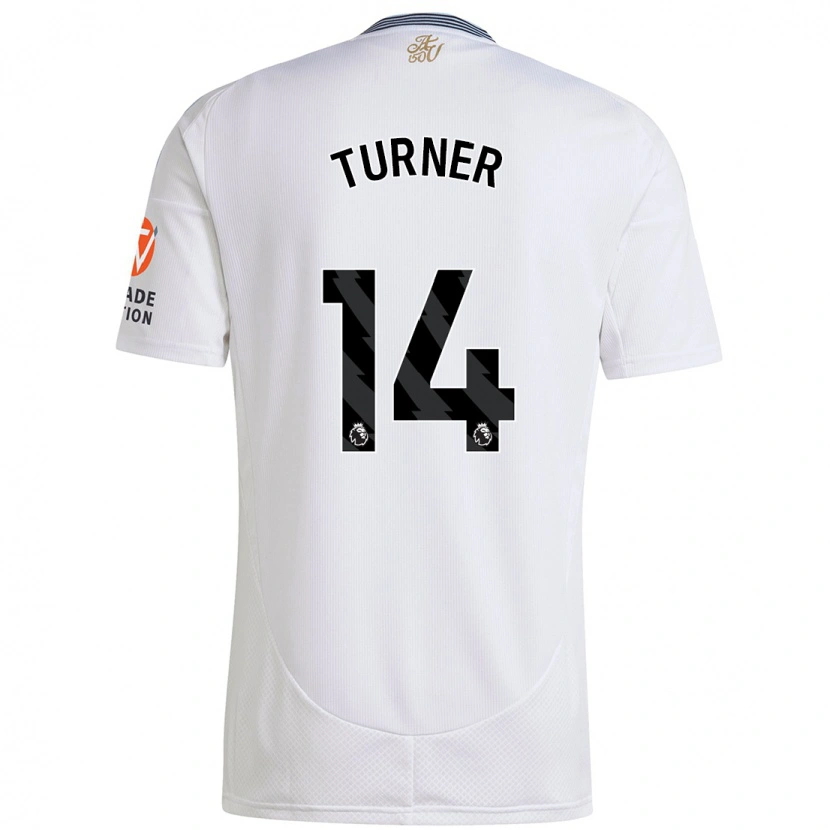 Danxen Mujer Camiseta Danielle Turner #14 Blanco 2ª Equipación 2024/25 La Camisa