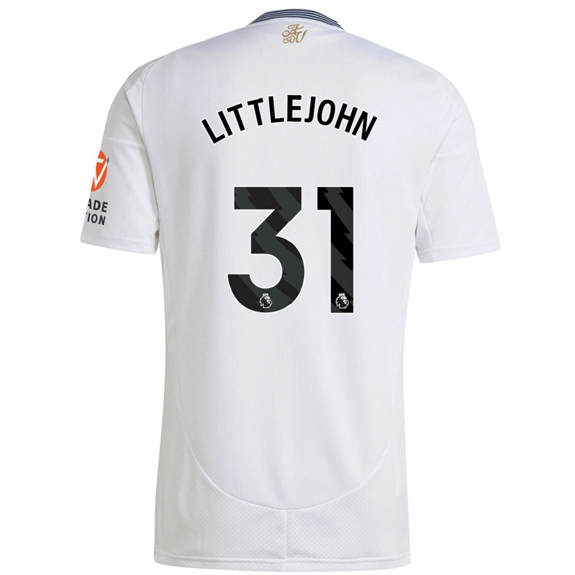 Danxen Mujer Camiseta Ruesha Littlejohn #31 Blanco 2ª Equipación 2024/25 La Camisa