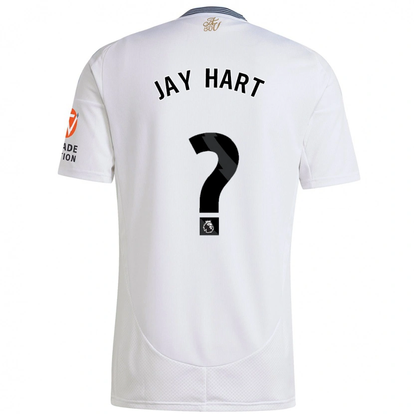 Danxen Mujer Camiseta Taylor Jay Hart #0 Blanco 2ª Equipación 2024/25 La Camisa