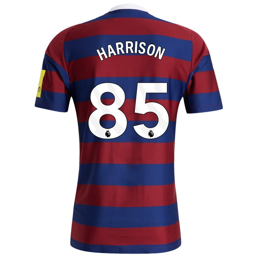 Danxen Mujer Camiseta Adam Harrison #85 Burdeos Azul Marino 2ª Equipación 2024/25 La Camisa