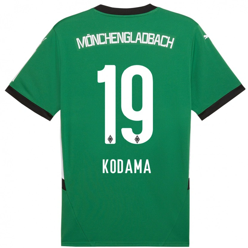 Danxen Mujer Camiseta Keiko Kodama #19 Verde Blanco 2ª Equipación 2024/25 La Camisa