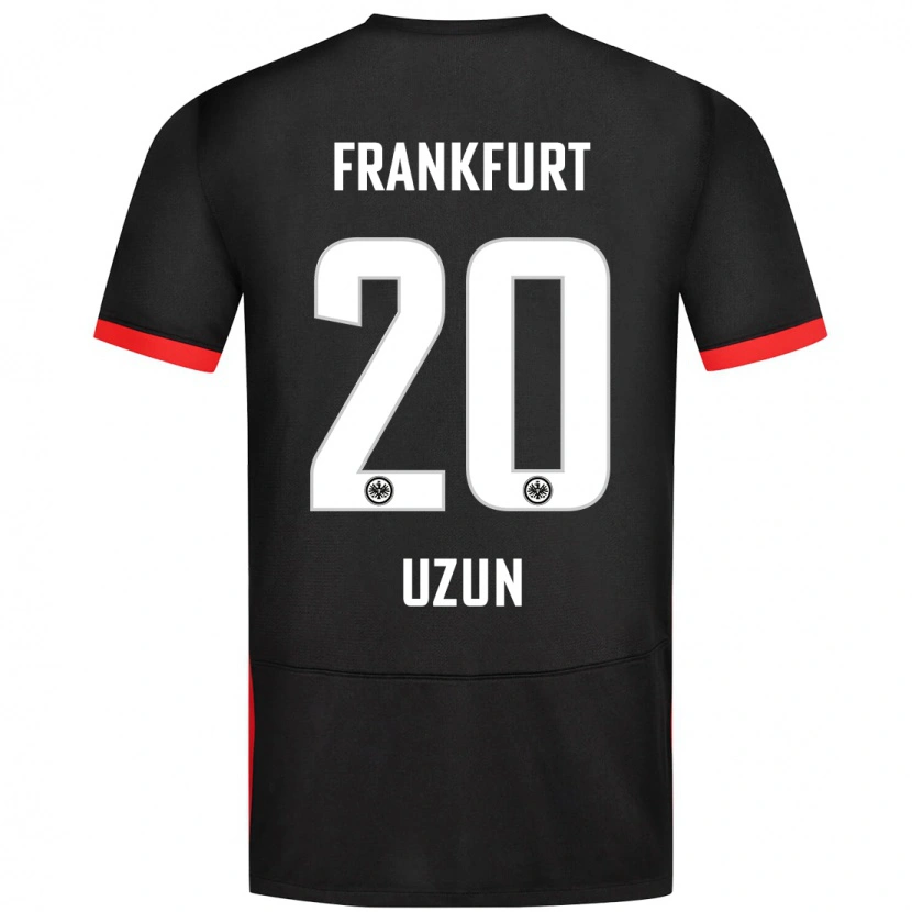 Danxen Mujer Camiseta Can Uzun #20 Negro 2ª Equipación 2024/25 La Camisa