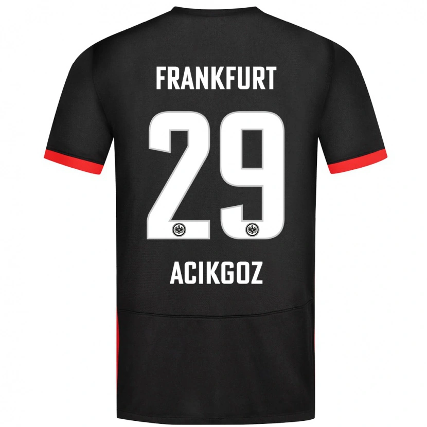 Danxen Mujer Camiseta Dilara Açıkgöz #29 Negro 2ª Equipación 2024/25 La Camisa