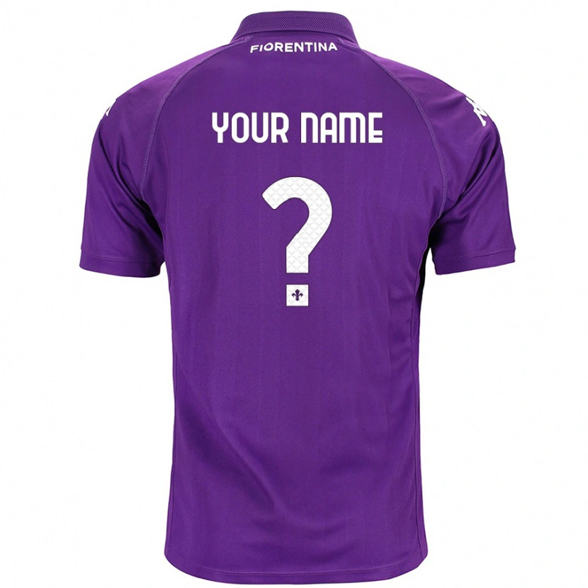 Danxen Niño Camiseta Su Nombre #0 Morado 1ª Equipación 2024/25 La Camisa