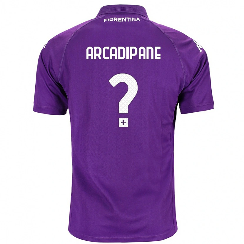 Danxen Niño Camiseta Guglielmo Arcadipane #0 Morado 1ª Equipación 2024/25 La Camisa