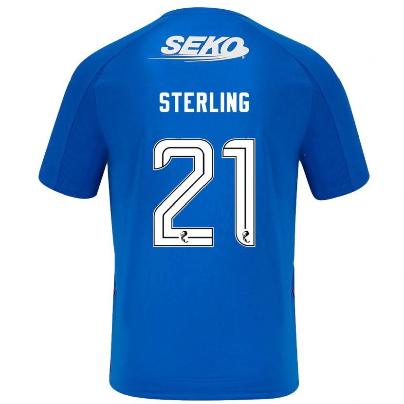 Danxen Niño Camiseta Dujon Sterling #21 Azul Oscuro 1ª Equipación 2024/25 La Camisa