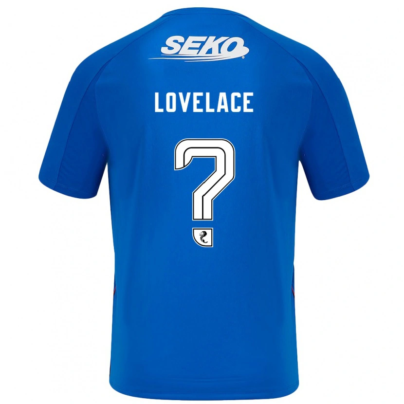 Danxen Niño Camiseta Zak Lovelace #0 Azul Oscuro 1ª Equipación 2024/25 La Camisa