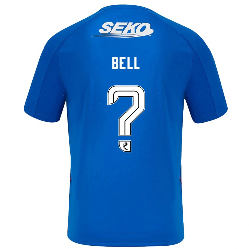 Danxen Niño Camiseta Cameron Bell #0 Azul Oscuro 1ª Equipación 2024/25 La Camisa