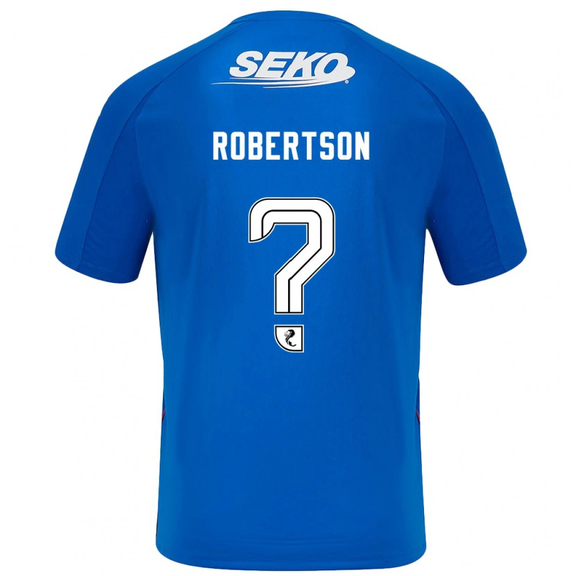 Danxen Niño Camiseta Kerr Robertson #0 Azul Oscuro 1ª Equipación 2024/25 La Camisa