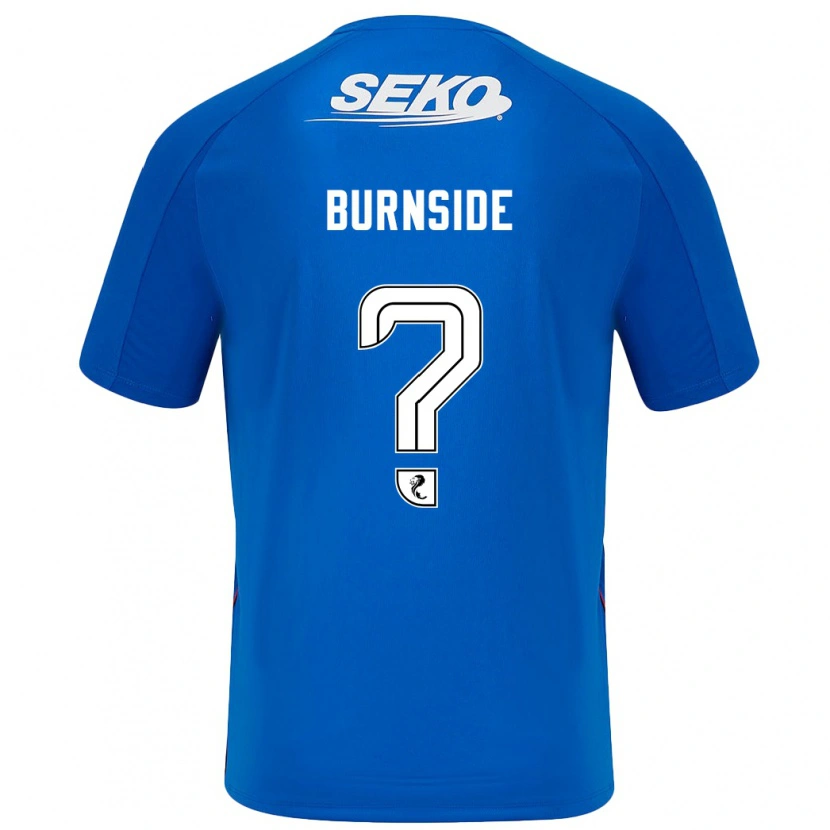 Danxen Niño Camiseta Callum Burnside #0 Azul Oscuro 1ª Equipación 2024/25 La Camisa