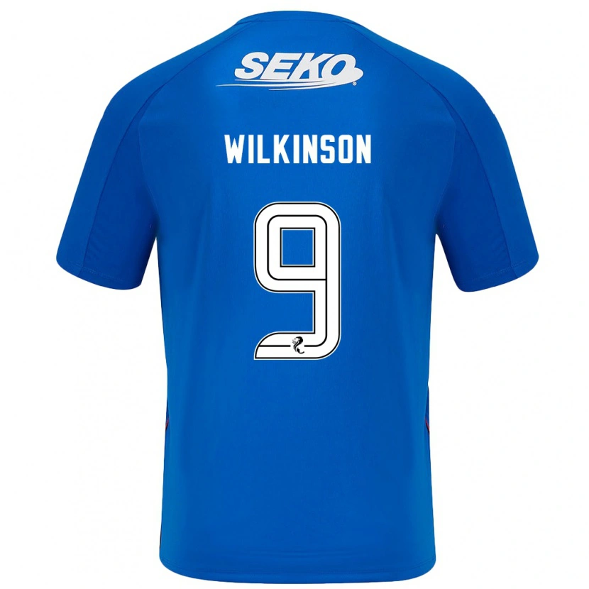 Danxen Niño Camiseta Katie Wilkinson #9 Azul Oscuro 1ª Equipación 2024/25 La Camisa