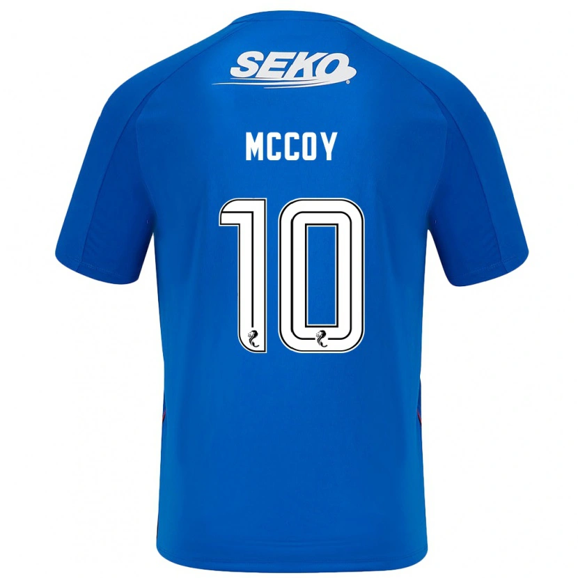 Danxen Niño Camiseta Kayla Mccoy #10 Azul Oscuro 1ª Equipación 2024/25 La Camisa