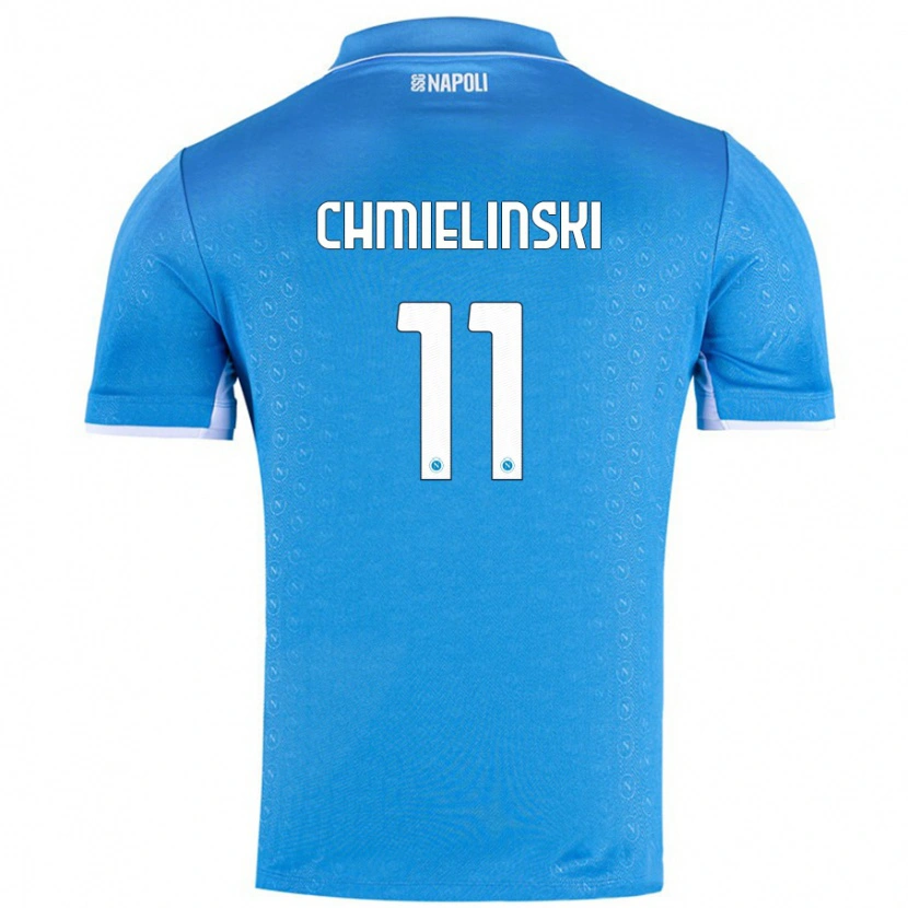 Danxen Niño Camiseta Gina Chmielinski #11 Azul Cielo 1ª Equipación 2024/25 La Camisa