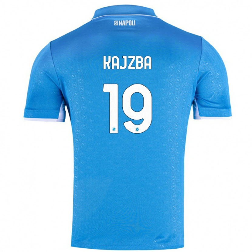 Danxen Niño Camiseta Nina Kajzba #19 Azul Cielo 1ª Equipación 2024/25 La Camisa