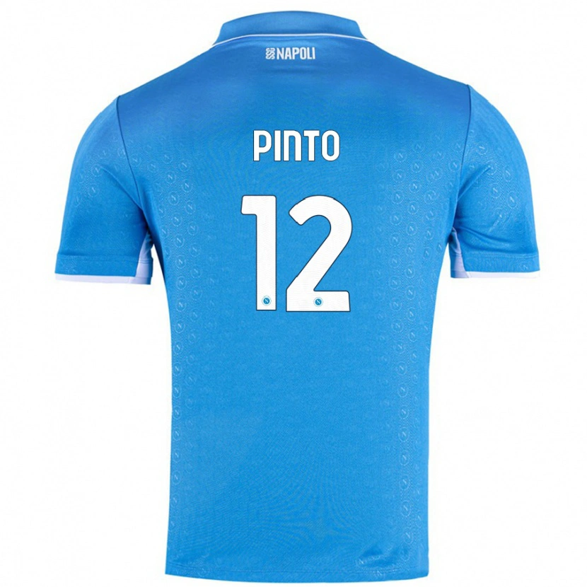 Danxen Niño Camiseta Ciro Pinto #12 Azul Cielo 1ª Equipación 2024/25 La Camisa