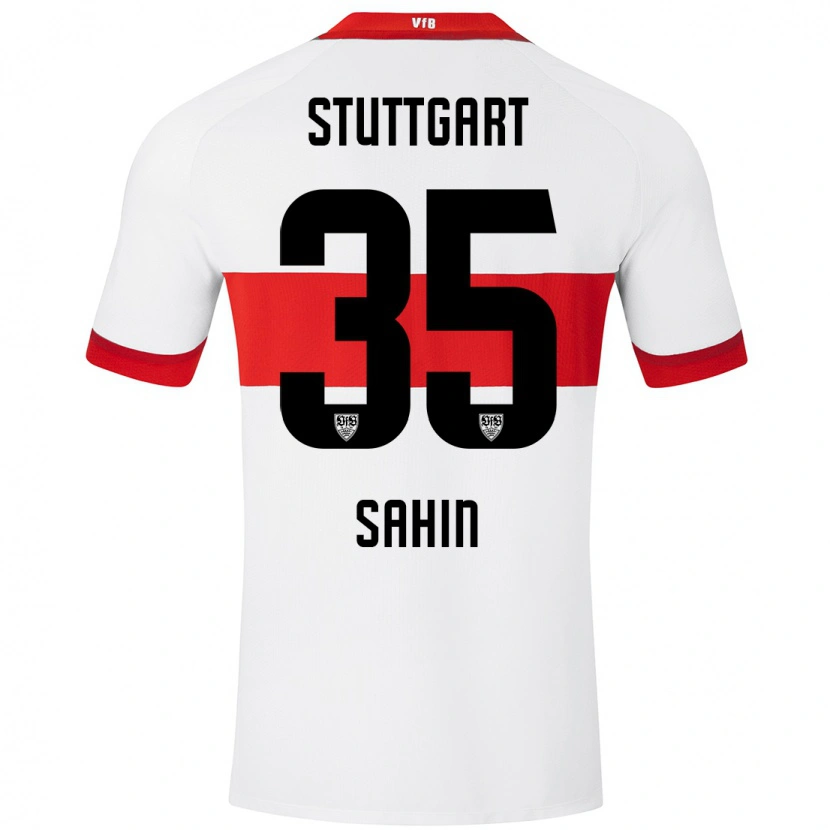 Danxen Niño Camiseta Mehmet Sahin #35 Blanco Rojo 1ª Equipación 2024/25 La Camisa