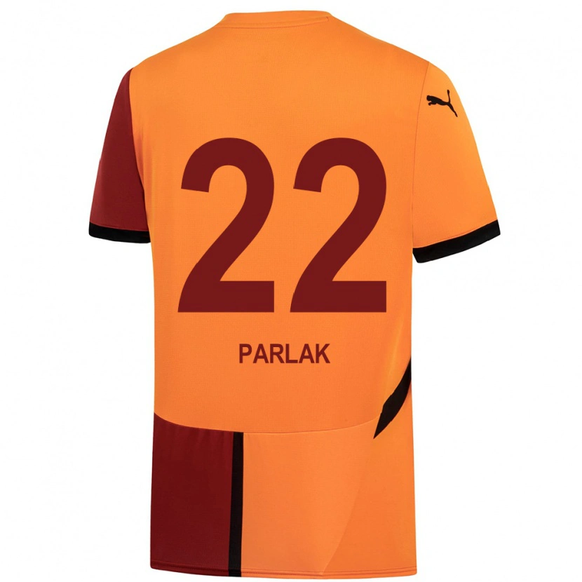 Danxen Niño Camiseta Nazlıcan Parlak #22 Amarillo Rojo 1ª Equipación 2024/25 La Camisa