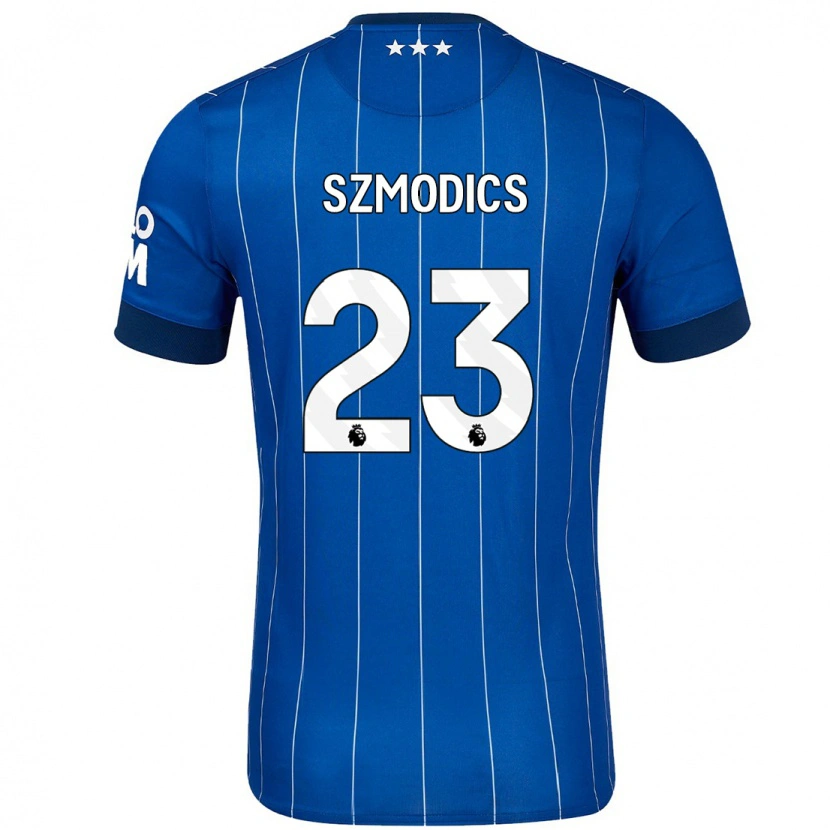 Danxen Niño Camiseta Sammie Szmodics #23 Azul Marino 1ª Equipación 2024/25 La Camisa