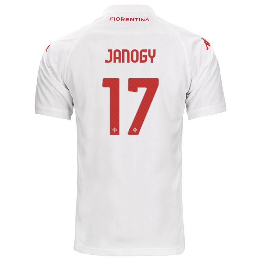 Danxen Niño Camiseta Madelen Janogy #17 Blanco 2ª Equipación 2024/25 La Camisa