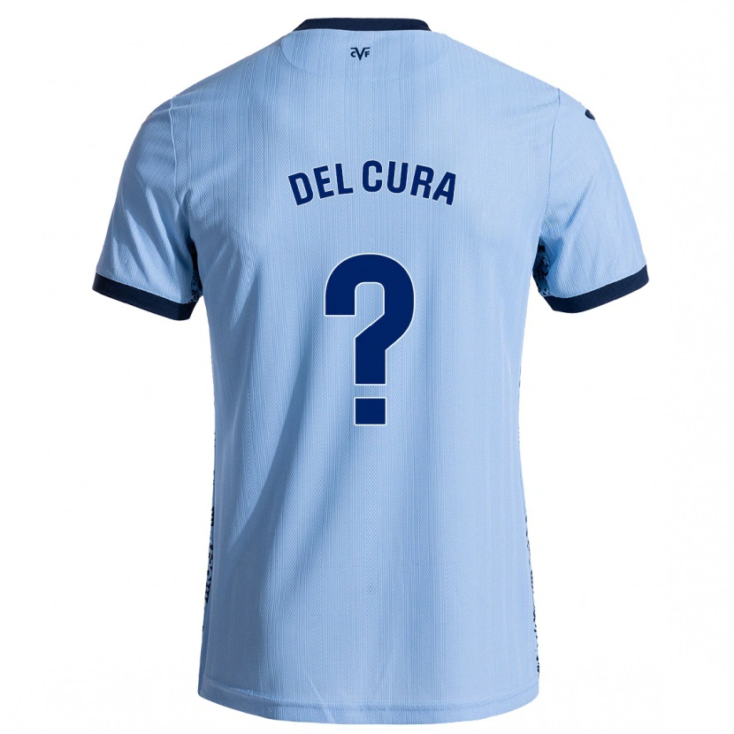 Danxen Niño Camiseta Unax Del Cura #0 Azul Cielo 2ª Equipación 2024/25 La Camisa