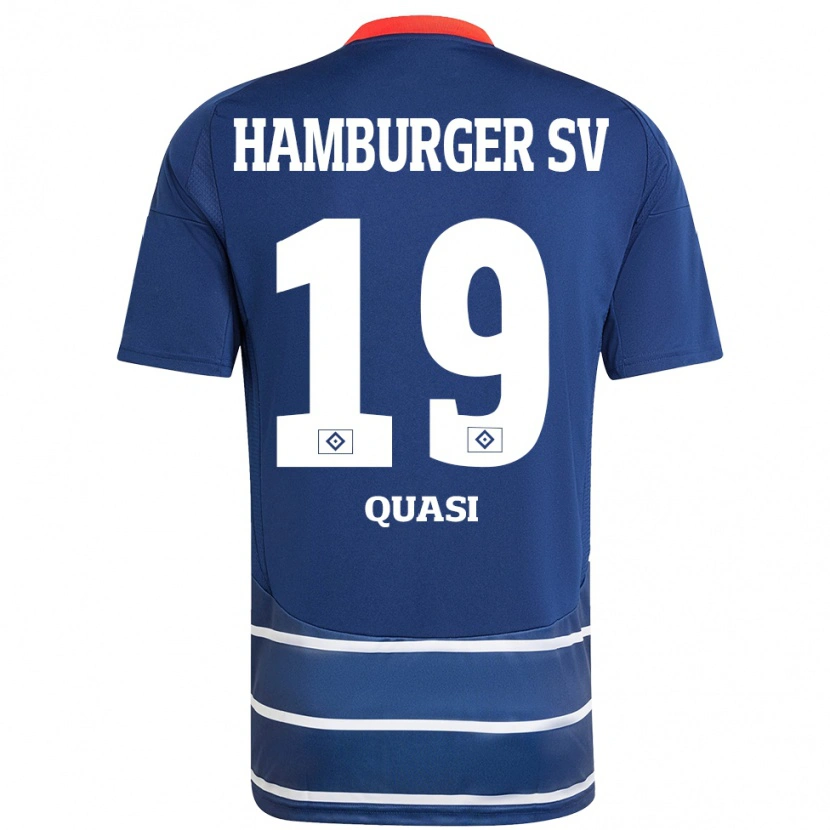 Danxen Niño Camiseta Prince Quasi #19 Azul Oscuro 2ª Equipación 2024/25 La Camisa