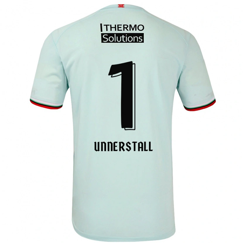 Danxen Niño Camiseta Lars Unnerstall #1 Verde Claro 2ª Equipación 2024/25 La Camisa