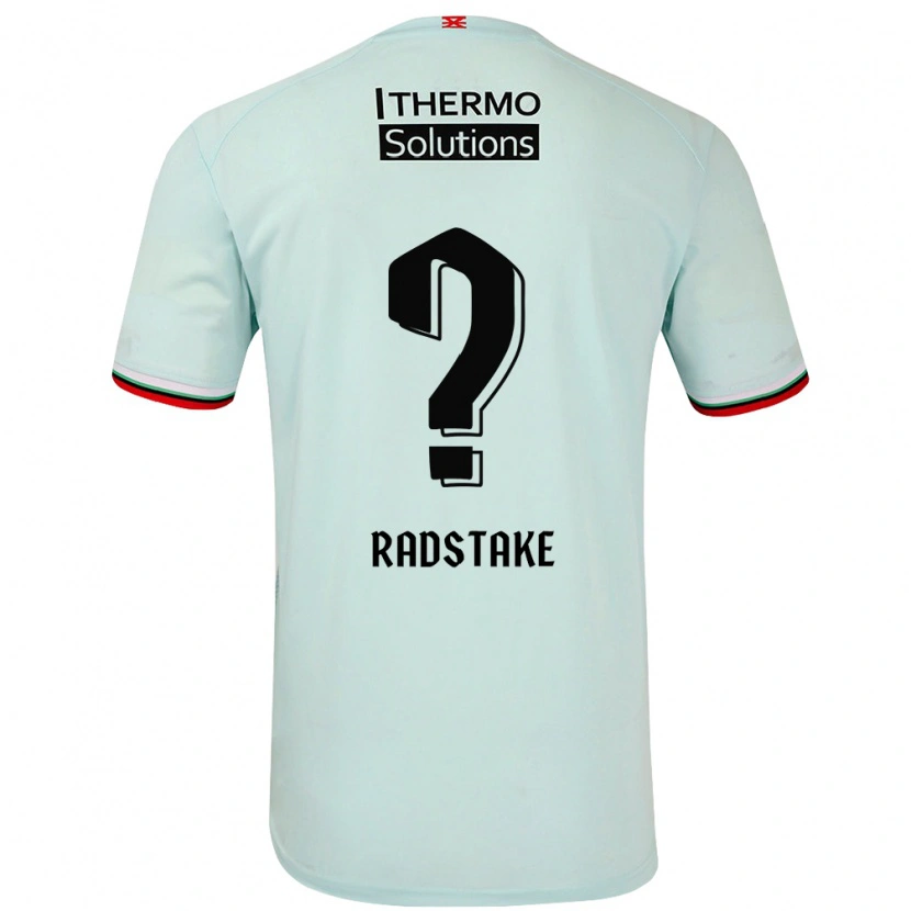 Danxen Niño Camiseta Ruben Radstake #0 Verde Claro 2ª Equipación 2024/25 La Camisa