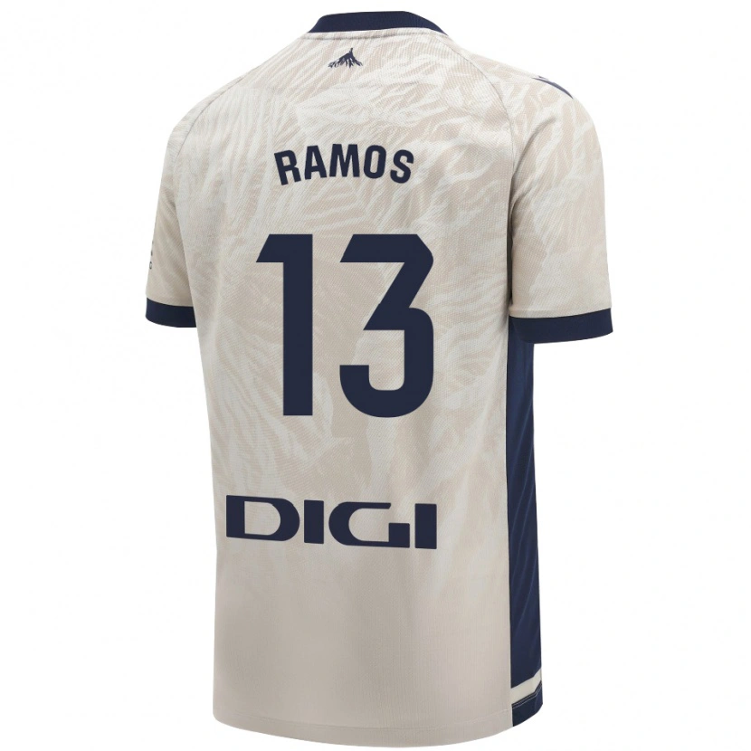 Danxen Niño Camiseta Darío Ramos #13 Gris Claro 2ª Equipación 2024/25 La Camisa