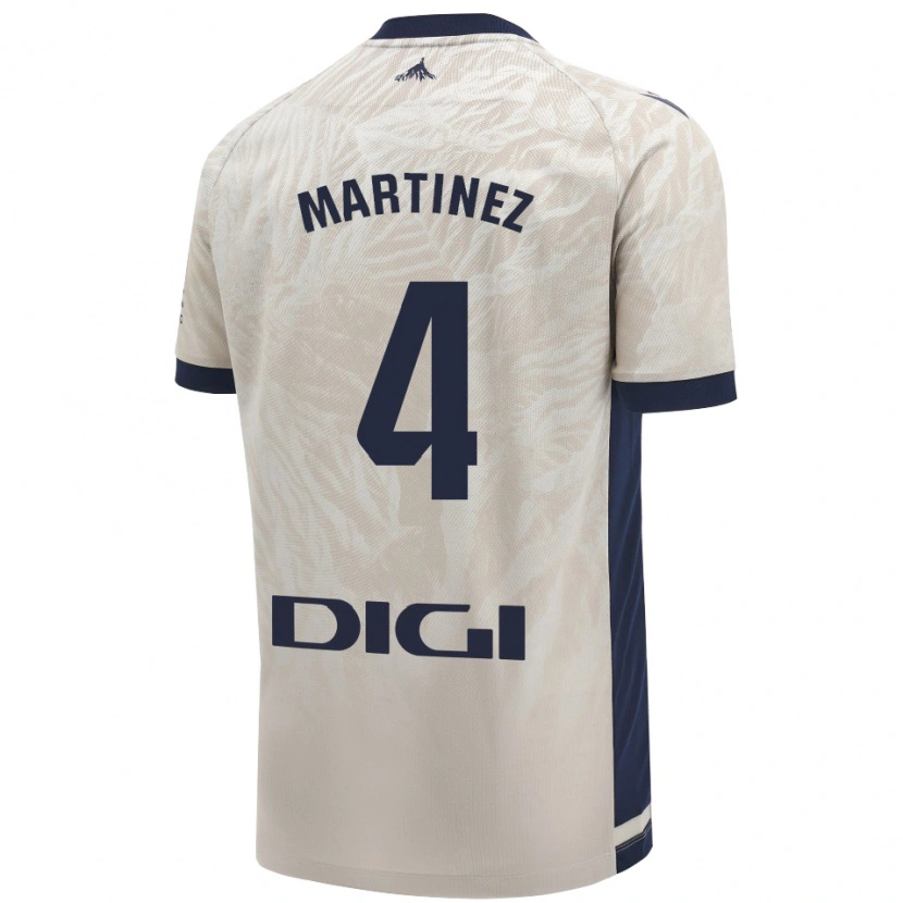 Danxen Niño Camiseta Vera Martínez Viota #4 Gris Claro 2ª Equipación 2024/25 La Camisa