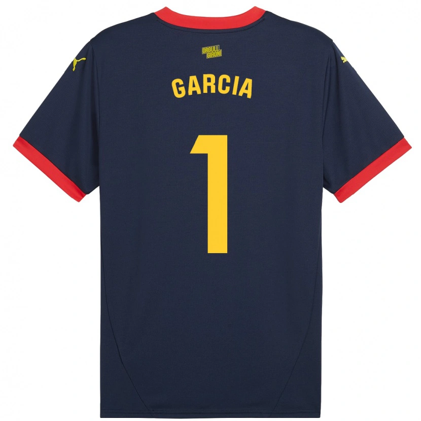 Danxen Niño Camiseta Lucas García #1 Azul Marino Rojo 2ª Equipación 2024/25 La Camisa