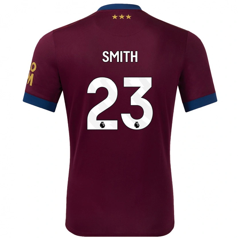 Danxen Niño Camiseta Abbi Smith #23 Marrón 2ª Equipación 2024/25 La Camisa