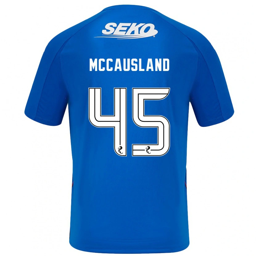 Danxen Hombre Camiseta Ross Mccausland #45 Azul Oscuro 1ª Equipación 2024/25 La Camisa