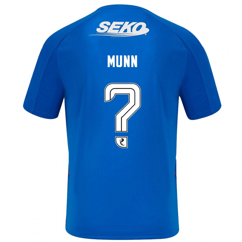 Danxen Hombre Camiseta Mason Munn #0 Azul Oscuro 1ª Equipación 2024/25 La Camisa