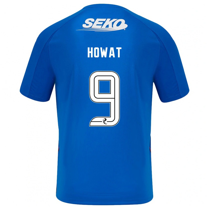 Danxen Hombre Camiseta Kirsty Howat #9 Azul Oscuro 1ª Equipación 2024/25 La Camisa