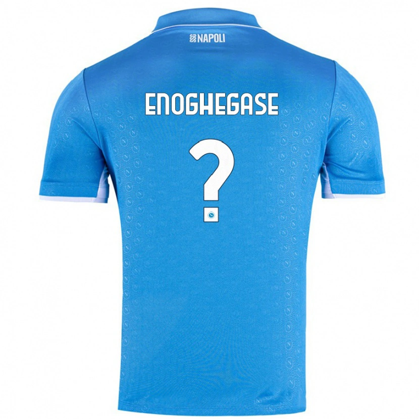 Danxen Hombre Camiseta Favour Enoghegase #0 Azul Cielo 1ª Equipación 2024/25 La Camisa