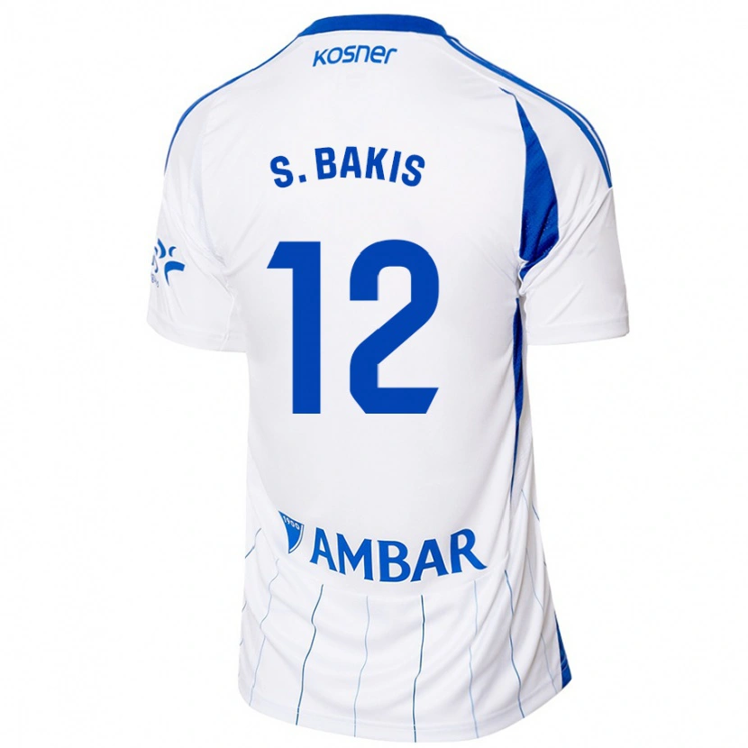 Danxen Hombre Camiseta Sinan Bakış #12 Rojo Blanco 1ª Equipación 2024/25 La Camisa