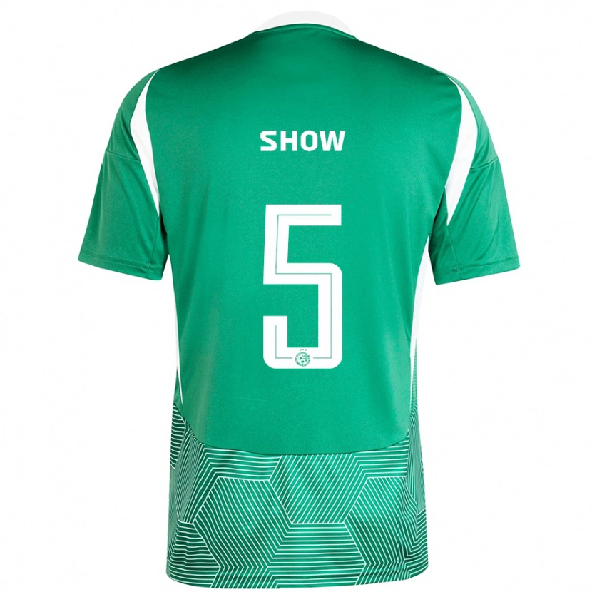 Danxen Hombre Camiseta Show #5 Verde Blanco 1ª Equipación 2024/25 La Camisa