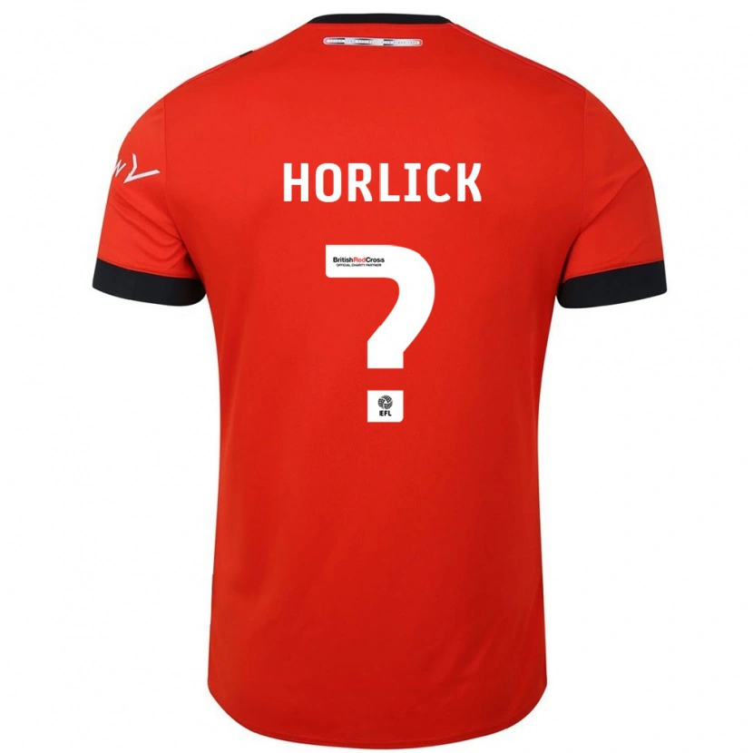 Danxen Hombre Camiseta Jameson Horlick #0 Naranja Negro 1ª Equipación 2024/25 La Camisa