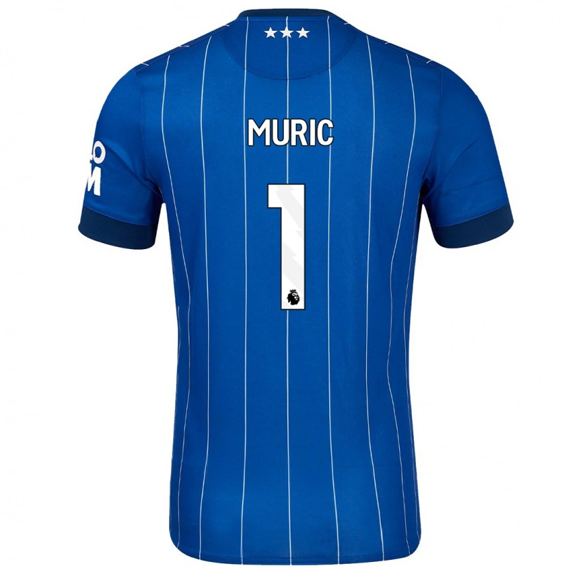 Danxen Hombre Camiseta Arijanet Muric #1 Azul Marino 1ª Equipación 2024/25 La Camisa