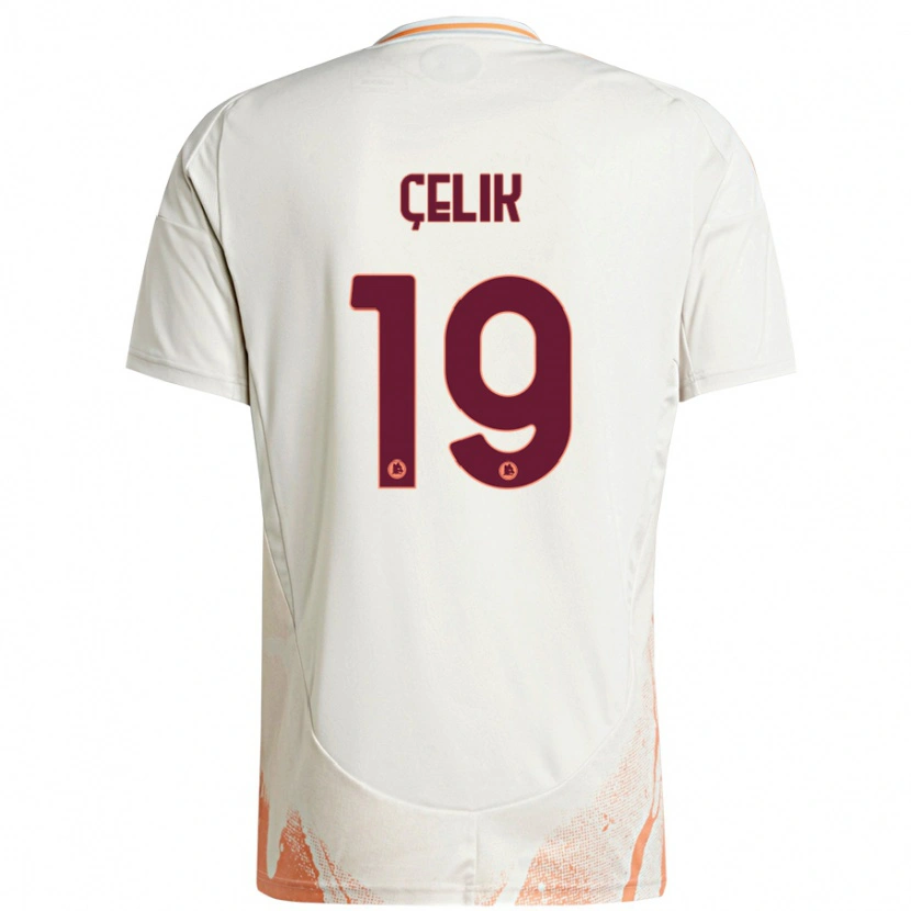 Danxen Hombre Camiseta Zeki Çelik #19 Crema Blanco Naranja 2ª Equipación 2024/25 La Camisa