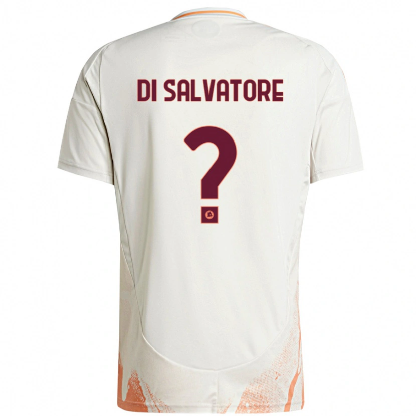 Danxen Hombre Camiseta Diego Di Salvatore #0 Crema Blanco Naranja 2ª Equipación 2024/25 La Camisa