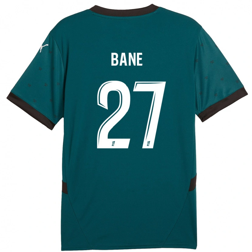 Danxen Hombre Camiseta Sidi Bane #27 Verde Oscuro 2ª Equipación 2024/25 La Camisa