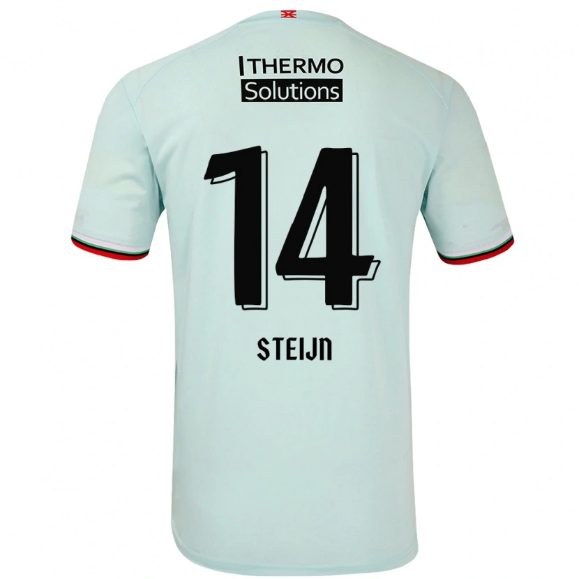 Danxen Hombre Camiseta Sem Steijn #14 Verde Claro 2ª Equipación 2024/25 La Camisa