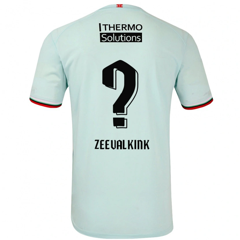 Danxen Hombre Camiseta Leco Zeevalkink #0 Verde Claro 2ª Equipación 2024/25 La Camisa