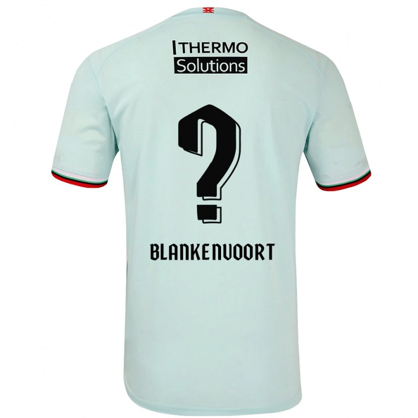 Danxen Hombre Camiseta Rens Blankenvoort #0 Verde Claro 2ª Equipación 2024/25 La Camisa