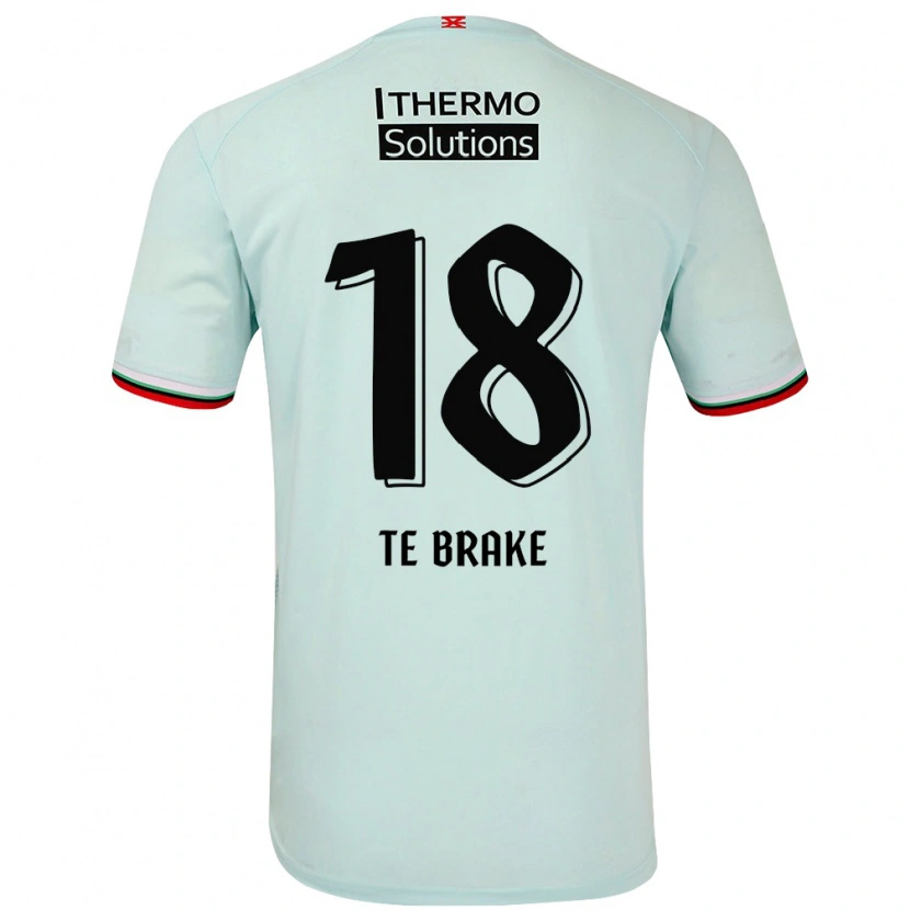 Danxen Hombre Camiseta Sophie Te Brake #18 Verde Claro 2ª Equipación 2024/25 La Camisa