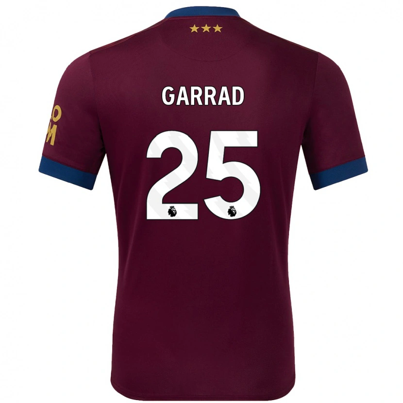 Danxen Hombre Camiseta Grace Garrad #25 Marrón 2ª Equipación 2024/25 La Camisa