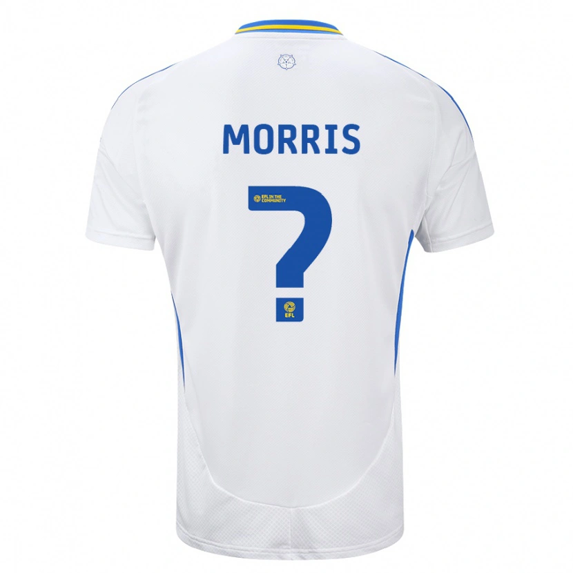 Danxen Mujer Camiseta Jack Morris #0 Blanco Azul 1ª Equipación 2024/25 La Camisa