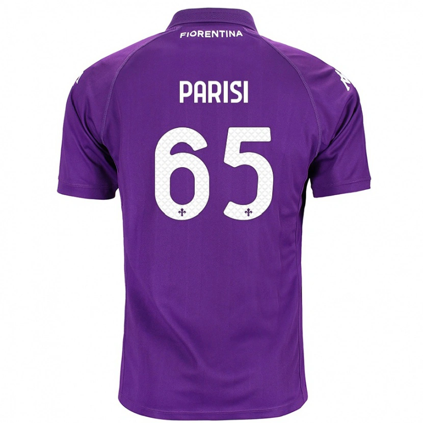 Danxen Mujer Camiseta Fabiano Parisi #65 Morado 1ª Equipación 2024/25 La Camisa