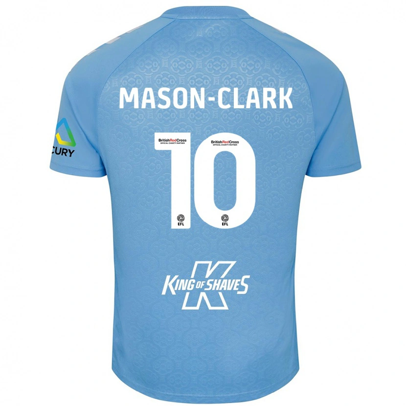 Danxen Mujer Camiseta Ephron Mason-Clark #10 Azul Blanco 1ª Equipación 2024/25 La Camisa